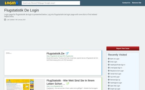 Flugstatistik De Login - Loginii.com