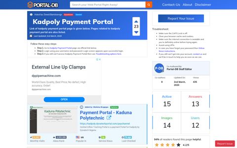 Kadpoly Payment Portal