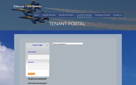 Tenant Portal - Emerald Coast Rentals