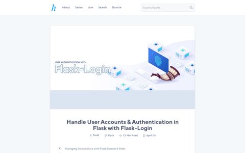Handle User Accounts & Authentication in Flask with Flask ...