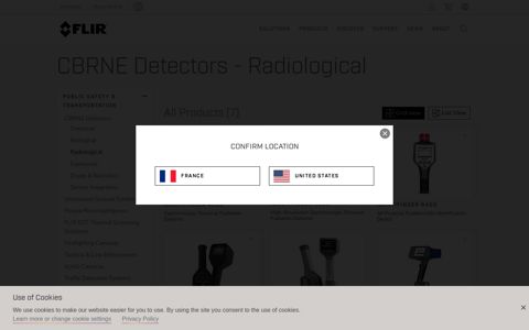 Radiological Detectors | FLIR CBRNE Detectors | FLIR Systems