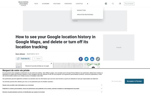 How to see your Google location history in Google Maps ...