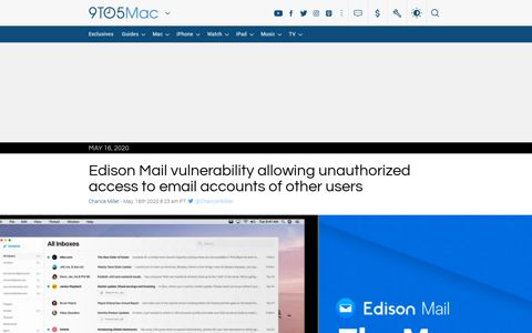 Edison Mail vulnerability allowing unauthorized access to ...