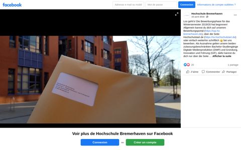 Hochschule Bremerhaven - Facebook