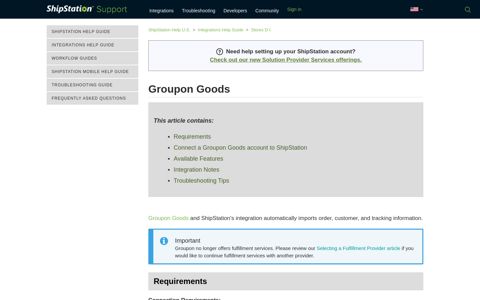 Groupon Goods – ShipStation Help U.S.