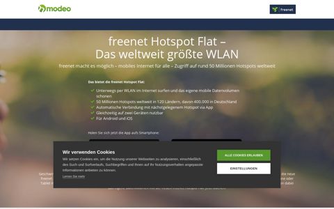 freenet Hotspot Flat - Modeo.de