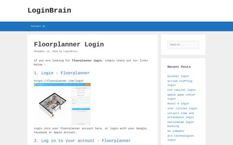 Floorplanner Login - Floorplanner - LoginBrain