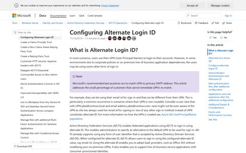 Configuring Alternate Login ID | Microsoft Docs
