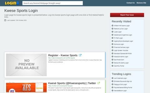 Kwese Sports Login - Loginii.com