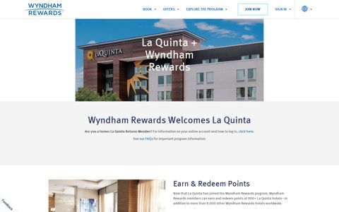 La Quinta Returns - Wyndham Hotels