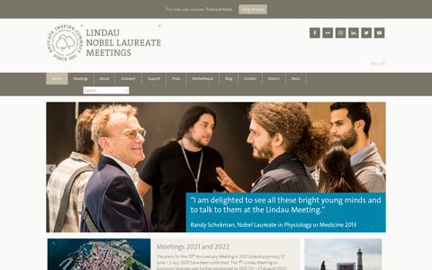 The Lindau Nobel Laureate Meetings | Young scientists meet ...