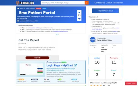 Emc Patient Portal