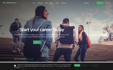 Europe's largest career portal for students and graduates