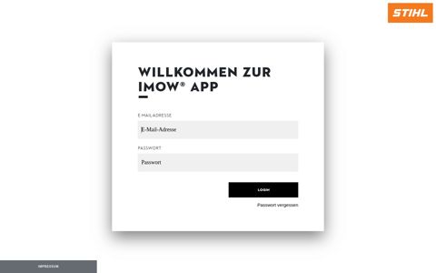 App iMow - Stihl