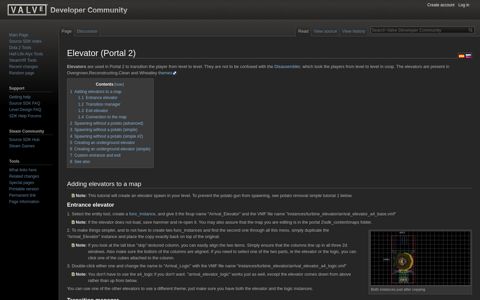 Elevator (Portal 2) - Valve Developer Community