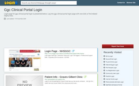 Ggc Clinical Portal Login
