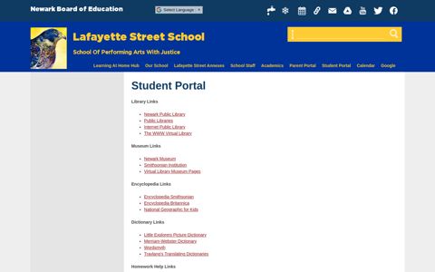 Student Portal - Lafayette Street School