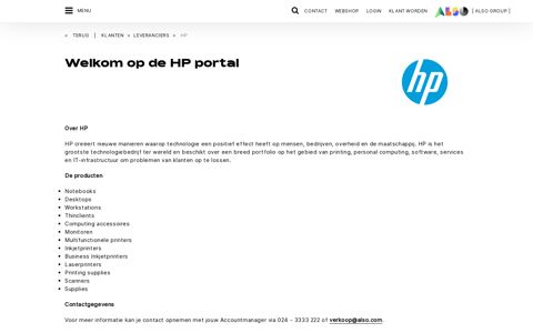 HP - ALSO Nederland B.V.