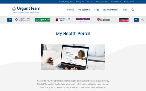 Patient Portal | Urgent Team - Family of Urgent Care and Walk ...