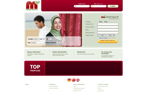 İslami Evlilik - Eş Arama ve Tanışma Sitesi » Muslimlife