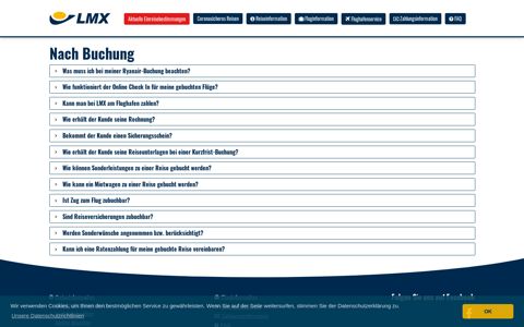 Nach Buchung | LMX.info