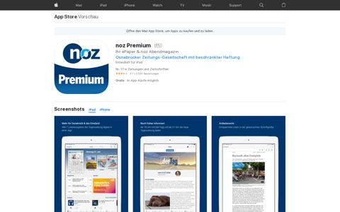 ‎noz Premium im App Store