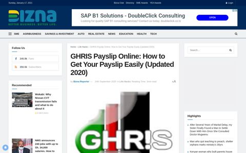 GHRIS Payslip Online: How to Get Your Payslip Easily ...