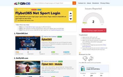 Flybet365 Net Sport Login