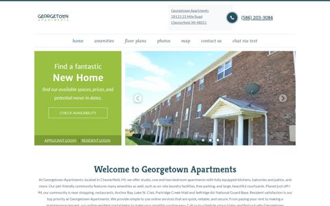 Georgetown Apartments | Apartments in Chesterfield, MI