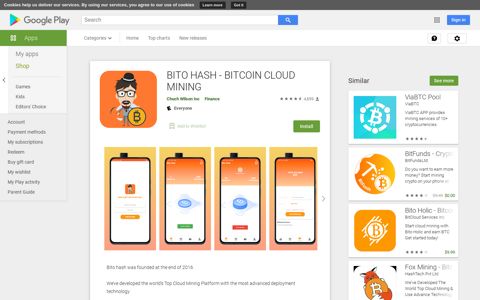 BITO HASH - BITCOIN CLOUD MINING - Apps on Google Play