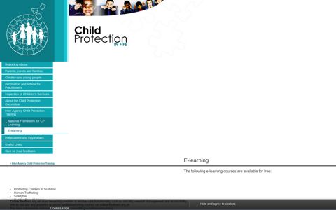 E-learning - Child Protection Fife