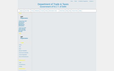 Department of Trade and Taxes