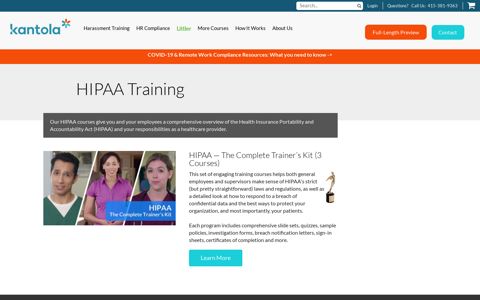 HIPAA Training - Kantola