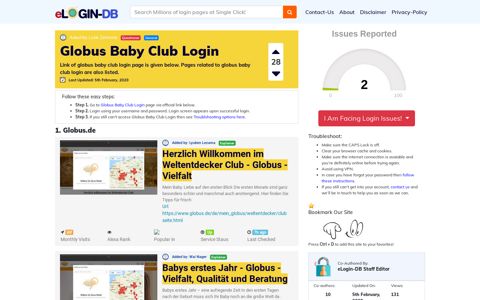 Globus Baby Club Login - штыефпкфь login 0 Views