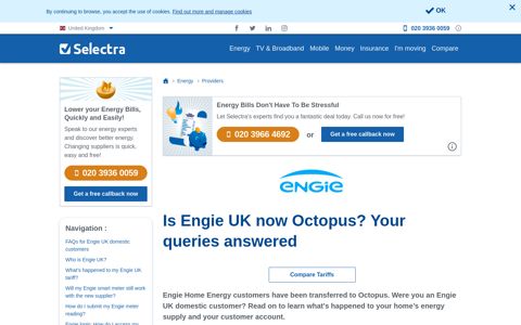 Is Engie UK now Octopus? Your queries answered - Selectra