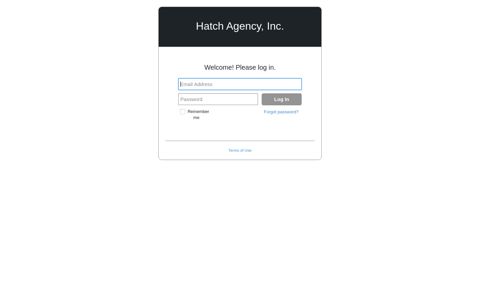 Hatch Agency, Inc. Client Portal