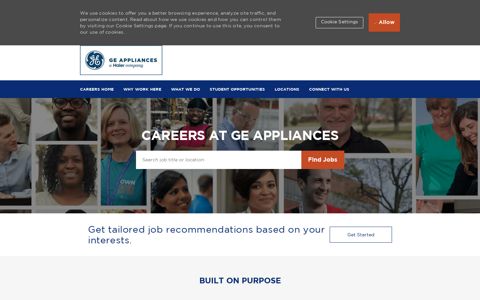 Careers at GE Appliances | GE Appliances jobs