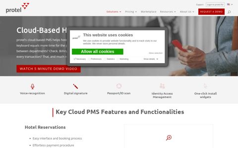 #1 Cloud-Based Hotel PMS | protel Air