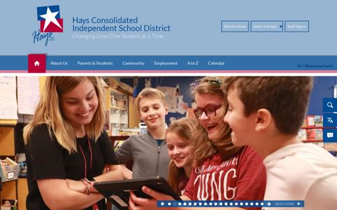 Hays CISD / Homepage
