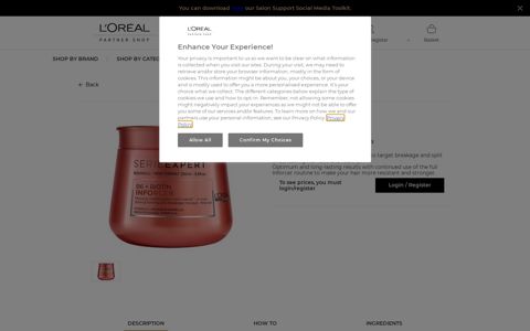 Inforcer Masque | L'Oréal Partner Shop
