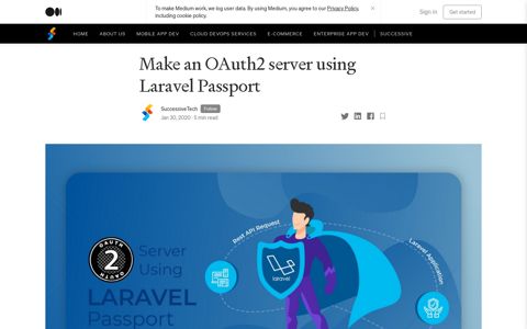 Make an OAuth2 server using Laravel Passport | by ... - Medium