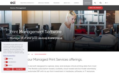 Print Management Software | ECI Software Solutions