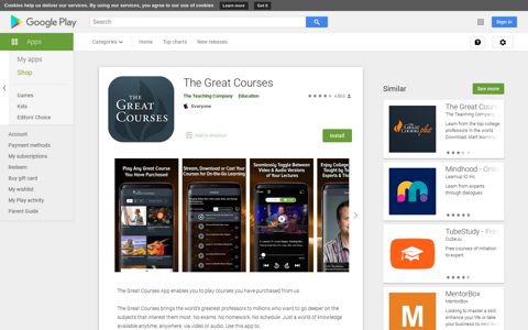 The Great Courses - Apps on Google Play
