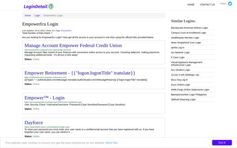 Empowerfcu Login Manage Account Empower Federal Credit Union ...