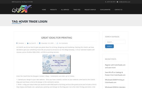 4over trade login – ColorFX Blog