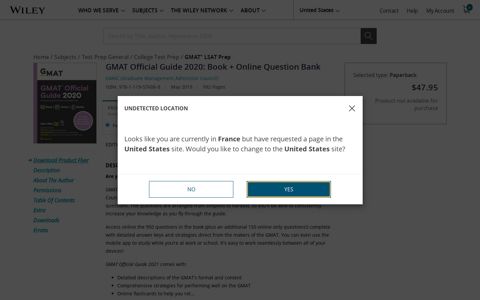 GMAT Official Guide 2020: Book + Online Question Bank | Wiley