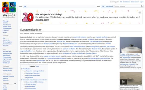 Superconductivity - Wikipedia