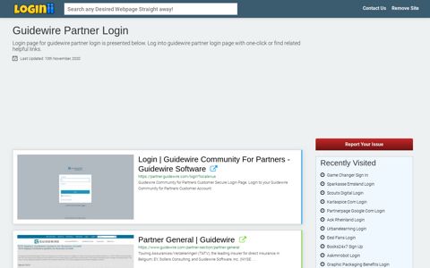 Guidewire Partner Login - Loginii.com