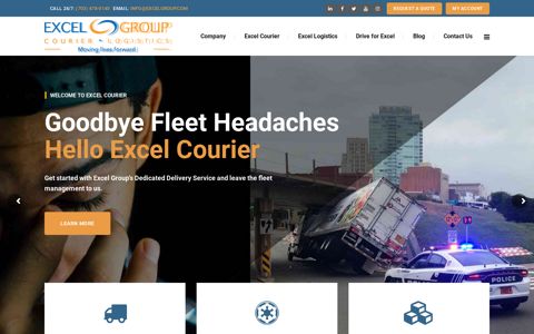 Excel Group, Excel Courier Services and Logistics | VA MD ...