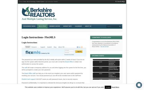 Login Instructions- FlexMLS | BerkshireRealtors